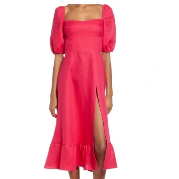 Reformation Belgium Linen Dress - Picture 1 of 7